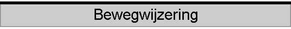 Bewegwijzering