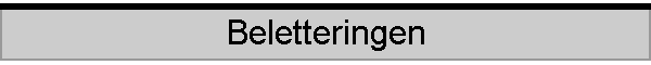 Beletteringen